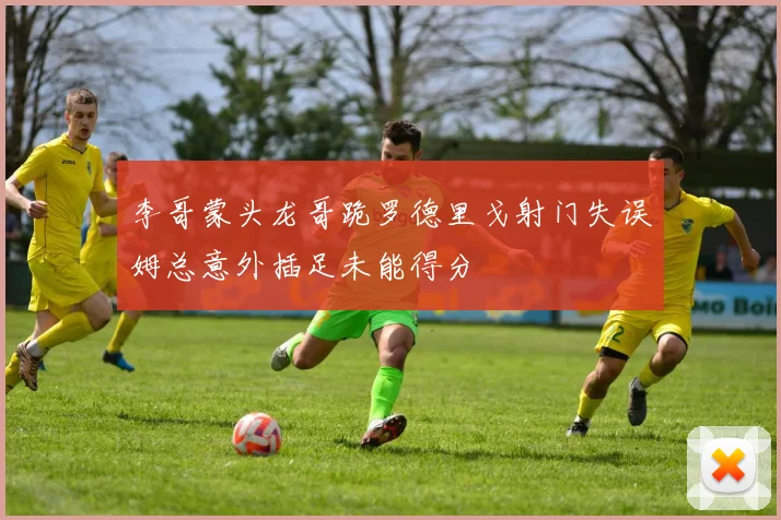 李哥蒙头龙哥跪罗德里戈射门失误姆总意外插足未能得分